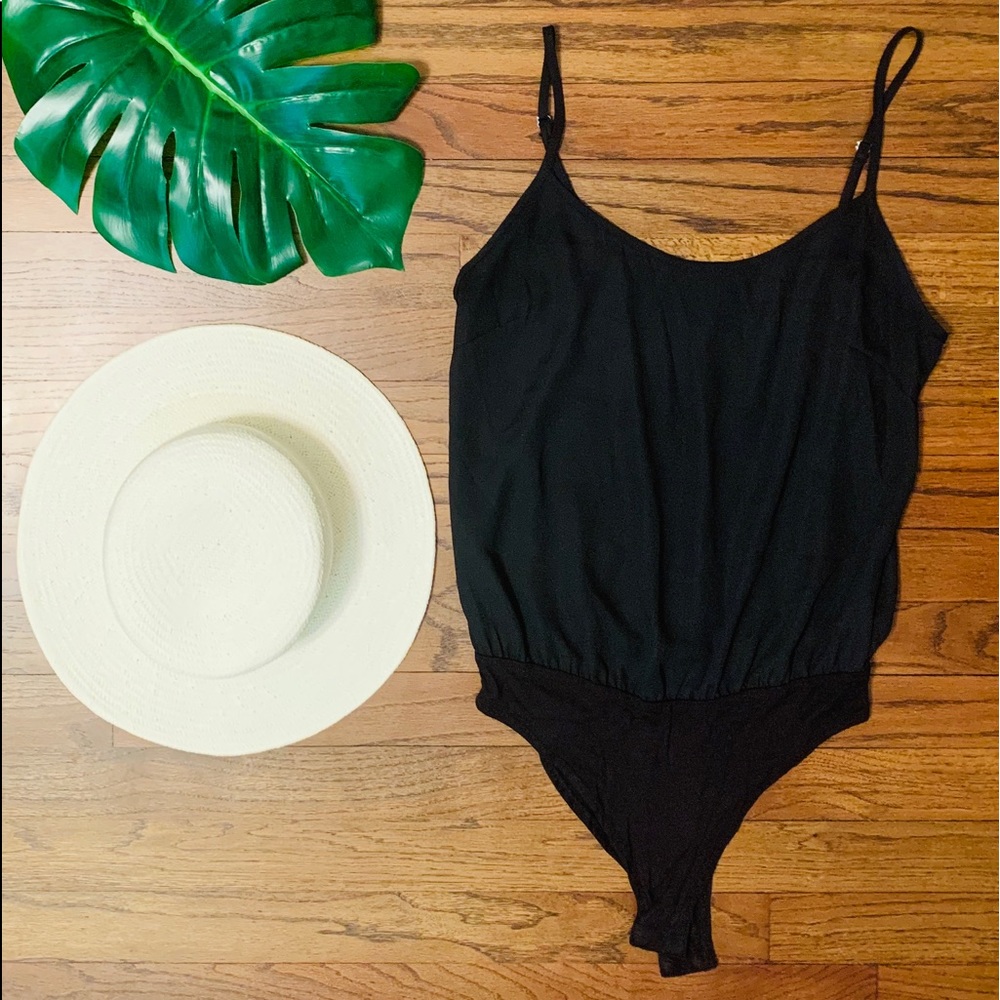 Forever 21 Black tank bodysuit